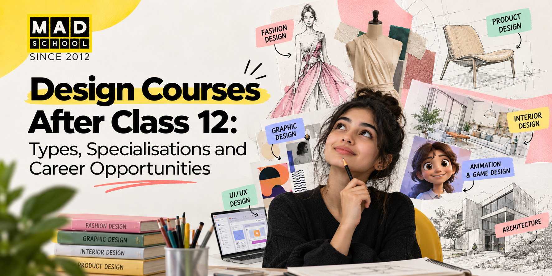 List of Design Courses after Class 12th: Career Opportunities