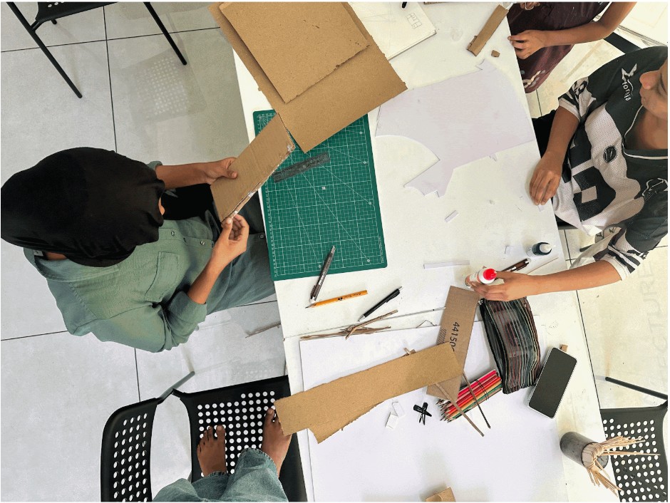 NID Studio Test sketching and visualisation practice by design students