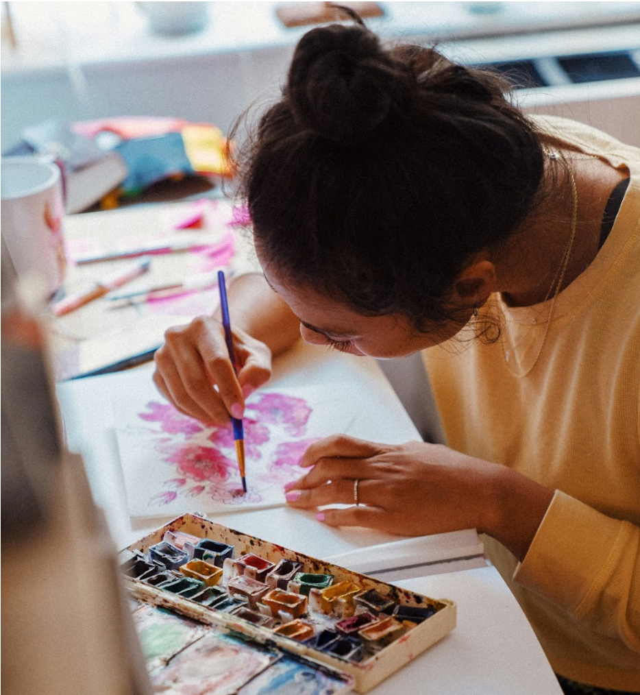 Student practicing for UCEED 2026 Entrance Exam